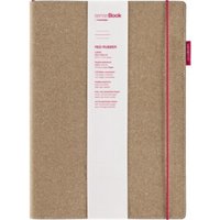 transotype Notizbuch senseBook Red Rubber 75020401 L liniert von magnetoplan