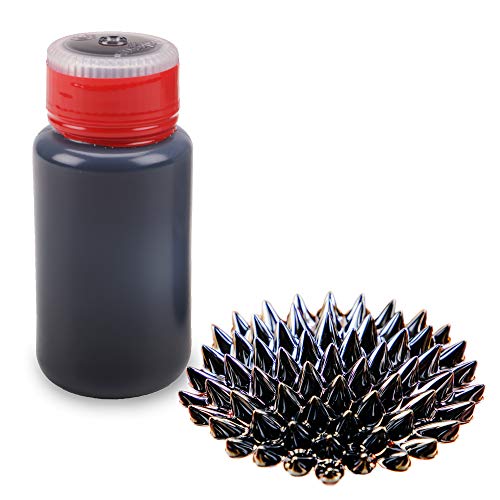 Ferrofluid (magnets4you) flüssiges Eisen, Magnet Flüssigkeit zum Veranschaulichen von Magnetfeldlinien, magnetische Experimente - 60 ml von magnets4you