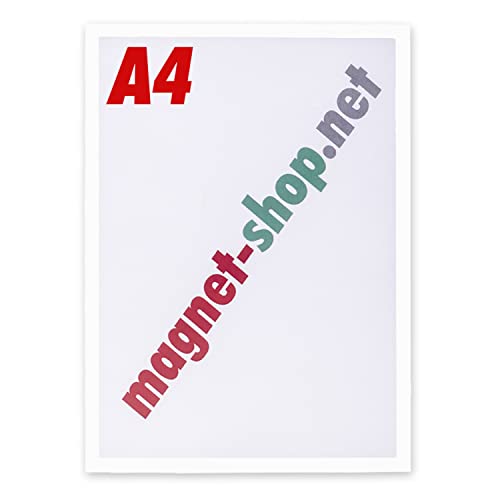 magents4you - Magnet-Rahmen | DIN A4, weiß | magnetischer Inforahmen von magnets4you