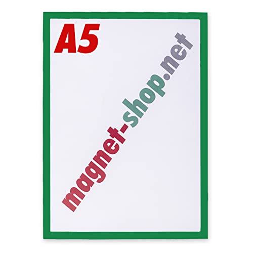 magents4you - Magnet-Rahmen | DIN A5, grün | magnetischer Inforahmen von magnets4you
