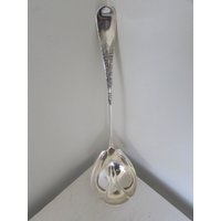Silberplatten Durchbohrte Kelle Rogers & Bros Lorne Muster, 1878 von magpiesvintageflea