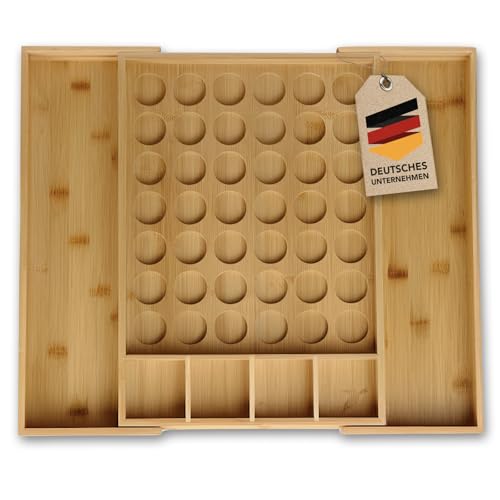 mahona Kapselhalter - Kaffeekapseln Aufbewahrung - Kapseln Halter - Kapselspender - Kaffeekapselhalter Schubladenbox - Kapselbehälter kompatibel mit Nespresso Kapseln (Kaffeekapselhalter Schublade) von mahona