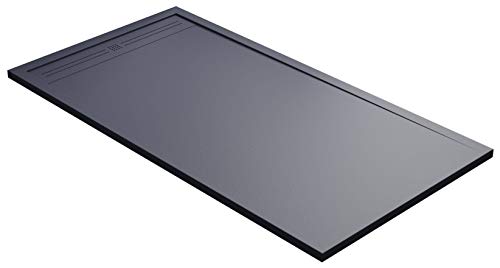 Duschtasse 70 x 110 cm aus Stein Maier Oasis Grau Anthrazit von maier