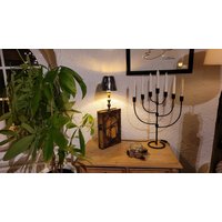 Bücher Schachtel Lampe , Bibliothekslampe Leselampe, Tischleuchte, Besondere Lampe, Einzelstück, Beistell Für Leseratten von maikelhandmade