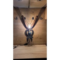Dielen Lampe, Heckenscheren Leuchte, Wandleuchte, Hängelampe, Besondere Einzelstück, Lampe Zum Verschenken von maikelhandmade