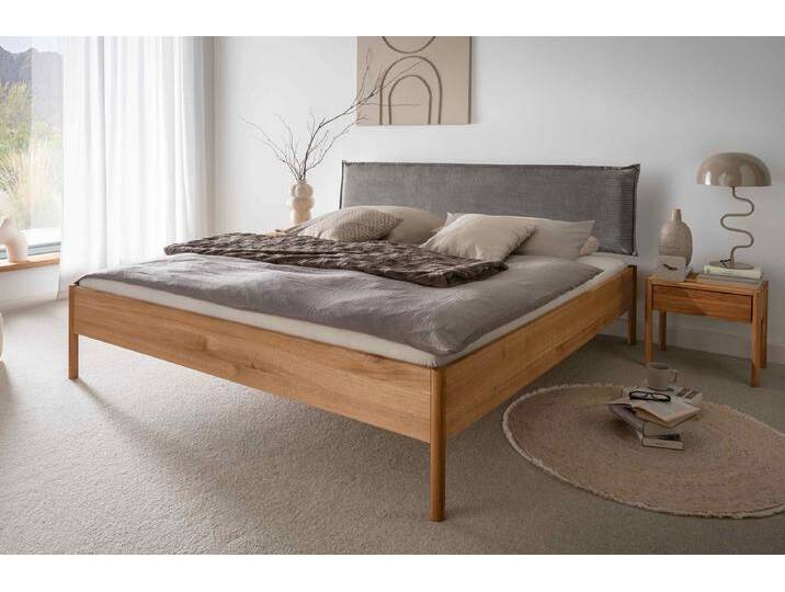Bett Wildeiche Kopfteil creme oder braun 'Modena I' verschiedene Breiten Bett Wildeiche Kopfteil creme oder braun 'Modena I' verschiedene Breiten von main-möbel