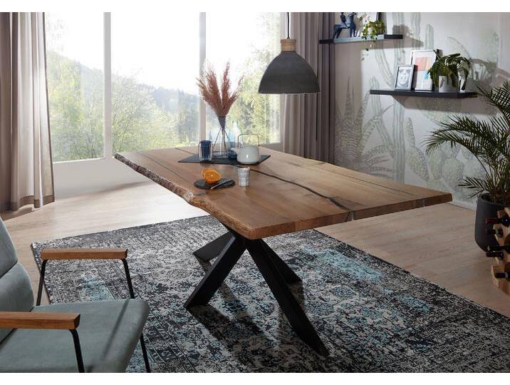 Epoxidharz Esstisch 200x100cm 'Kiew' Wildeiche massiv Epoxidharz Esstisch 200x100cm 'Kiew' Wildeiche massiv von main-möbel