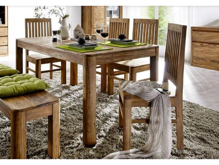Esszimmerstuhl 2er-Set 'Indian Sunset' Sheesham von main-möbel