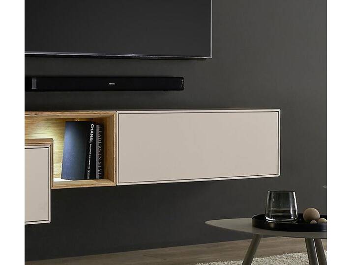 Hängeelement 105cm 'Locarno' MDF creme mit Klappe Hängeelement 105cm 'Locarno' MDF creme mit Klappe von main-möbel