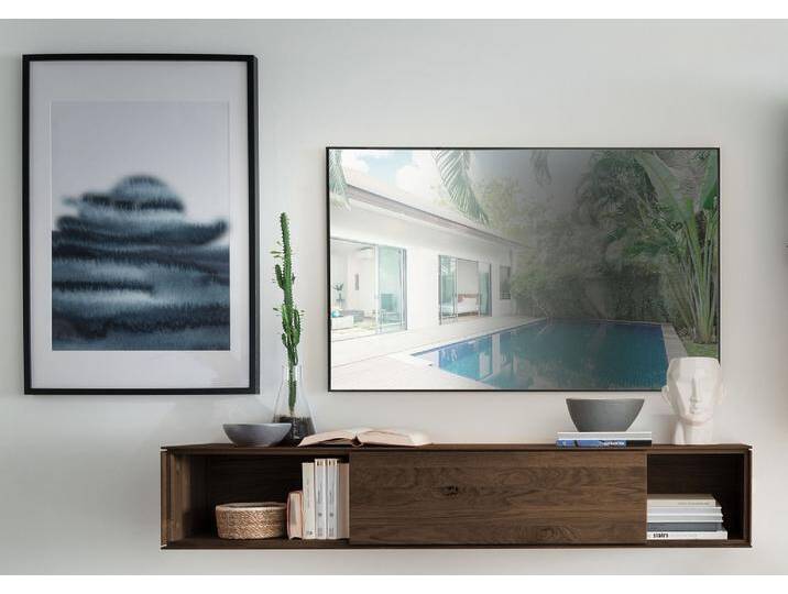 Hängeelement 150x26cm 'York' Wildeiche nußbaumfarbig von main-möbel