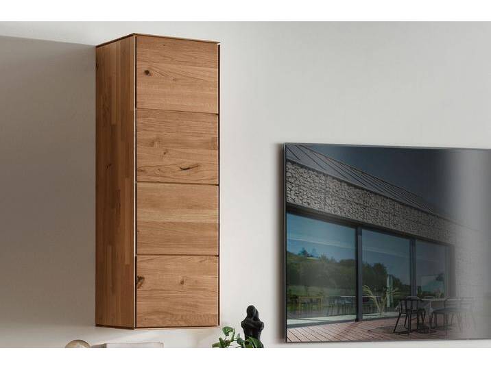 Hängeschrank 40x123cm 'Prag' Wildeiche geölt WZ-0546 von main-möbel