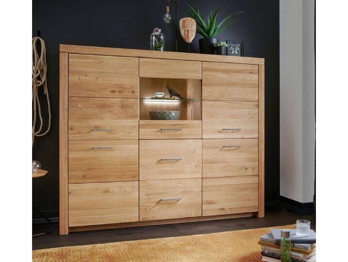 Highboard 170x141cm 'Dover' Wildeiche geölt WZ-0169 von main-möbel
