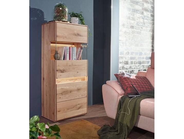 Highboard links 63x152cm 'Berlin' Wildeiche geölt WZ-0303 von main-möbel