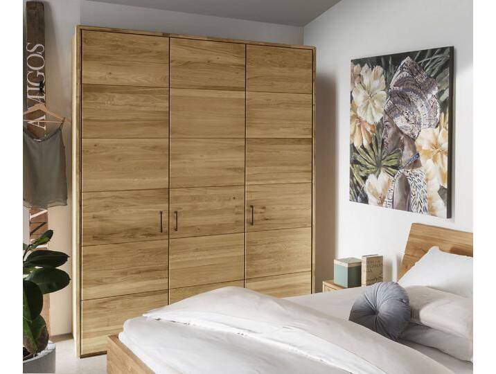 Kleiderschrank 3-trg. 148cm 'Colorado' Wildeiche geölt von main-möbel