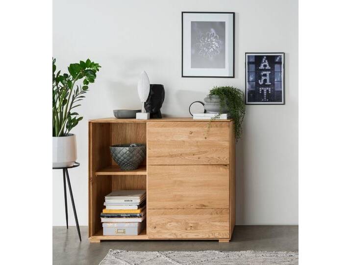 Kommode hängend oder stehend 97cm 'Prag' Wildeiche geölt WZ-0546 von main-möbel