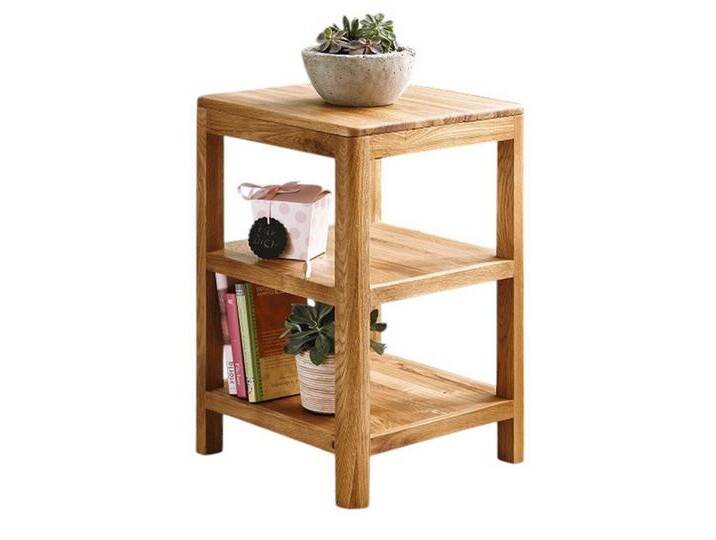 Main Möbel Ablageregal Regal 40x60cm 'Bayreuth' Wildeiche massiv von main-möbel