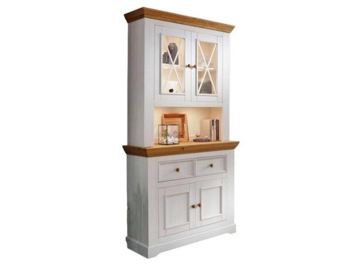 Main Möbel Buffet Buffet 2-trg. Zürich Kiefer massiv weiß, weiß Main Möbel Buffet Buffet 2-trg. Zürich Kiefer massiv weiß, weiß von main-möbel