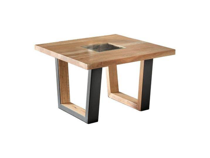 Main Möbel Couchtisch Couchtisch 70x70cm Trondheim Akazie massiv von main-möbel