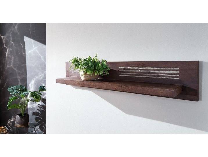 Main Möbel Hängeregal Wandboard 180cm 'Bologna' Mango massiv WZ-0564 von main-möbel