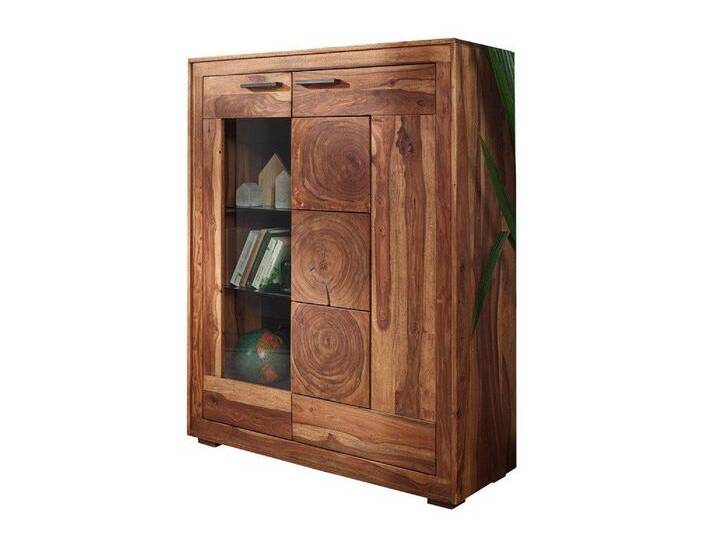 Main Möbel Highboard Highboard 103x135cm Rio Palisander massiv von main-möbel