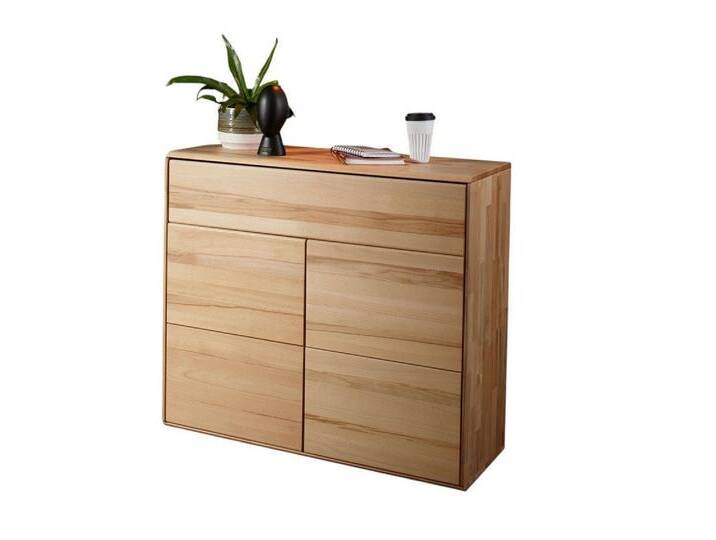 Main Möbel Kommode Kommode 100x91cm Messina Kernbuche massiv, beige Main Möbel Kommode Kommode 100x91cm Messina Kernbuche massiv, beige von main-möbel