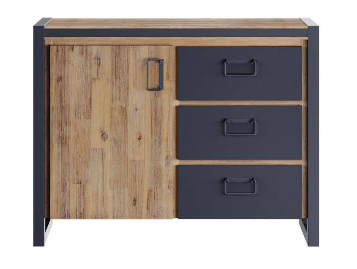 Main Möbel Kommode Sideboard Kommode 104x80cm Akazie Metall Montreux von main-möbel