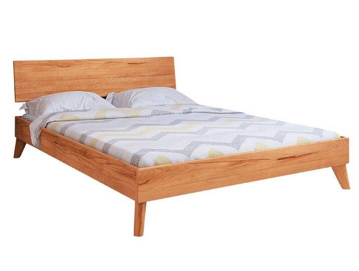 Main Möbel Massivholzbett Jugendbett Jakob 140x200cm Kernbuche massiv von main-möbel