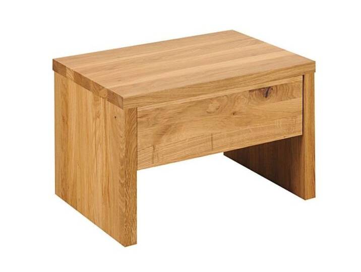 Main Möbel Nachttisch Nachttisch Komforthöhe 50x45cm Ella Wildeiche geölt von main-möbel