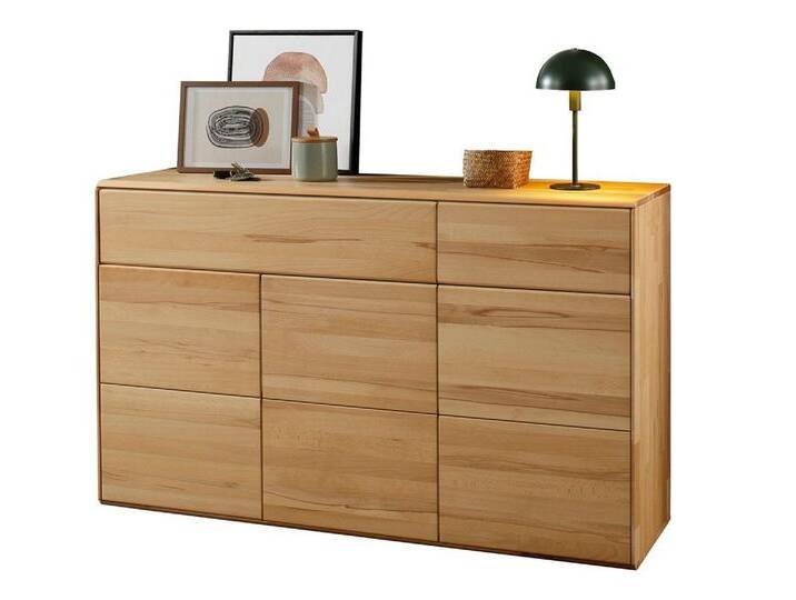 Main Möbel Sideboard Sideboard 149x91cm Messina Kernbuche massiv, beige Main Möbel Sideboard Sideboard 149x91cm Messina Kernbuche massiv, beige von main-möbel