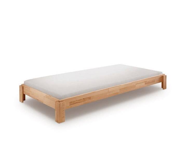 Main Möbel Stapelbett Einzelbett Stapelbett 90x200cm 'Dubi' Buche massiv natur geölt, beige Main Möbel Stapelbett Einzelbett Stapelbett 90x200cm 'Dubi' Buche massiv natur geölt, beige von main-möbel