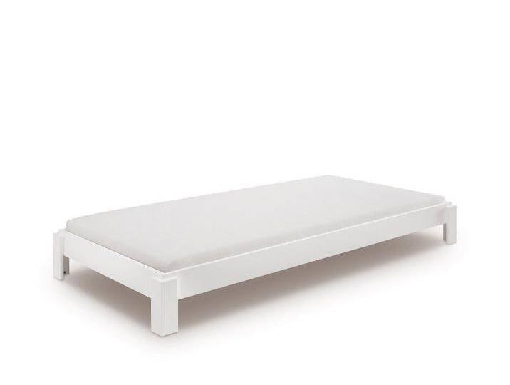Main Möbel Stapelbett Einzelbett Stapelbett 90x200cm 'Dubi' Buche massiv weiß lackiert Main Möbel Stapelbett Einzelbett Stapelbett 90x200cm 'Dubi' Buche massiv weiß lackiert von main-möbel