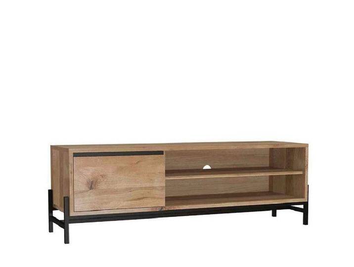 Main Möbel TV-Board TV Element 140x51cm 'Veneza' Eiche & Metall schwarz, beige schwarz Main Möbel TV-Board TV Element 140x51cm 'Veneza' Eiche & Metall schwarz, beige schwarz von main-möbel