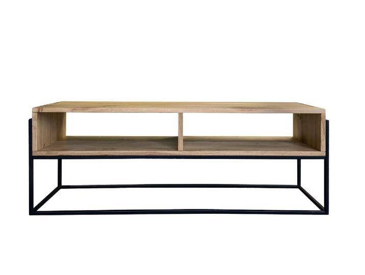 Main Möbel TV-Schrank TV Element 123x45cm 'Catania' Wildeiche & Metall schwarz, beige schwarz Main Möbel TV-Schrank TV Element 123x45cm 'Catania' Wildeiche & Metall schwarz, beige schwarz von main-möbel