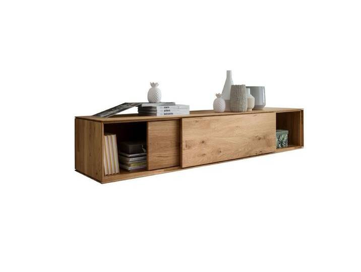 Main Möbel TV-Schrank TV Element hängend oder stehend 170cm 'Prag' Wildeiche geölt, beige von main-möbel