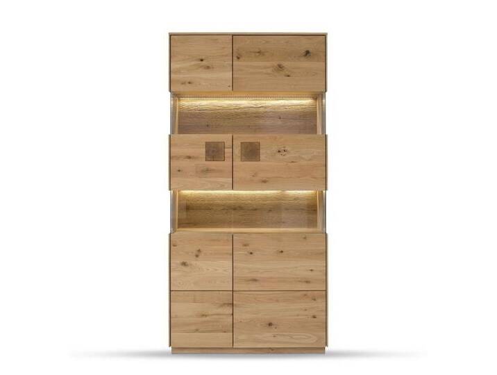 Main Möbel Vitrine Vitrine 103x209cm 'Monza' Wildeiche geölt Main Möbel Vitrine Vitrine 103x209cm 'Monza' Wildeiche geölt von main-möbel