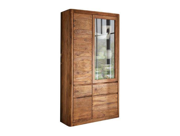 Main Möbel Vitrine Vitrine 109x202cm Indian Sunset Palisander, beige Main Möbel Vitrine Vitrine 109x202cm Indian Sunset Palisander, beige von main-möbel