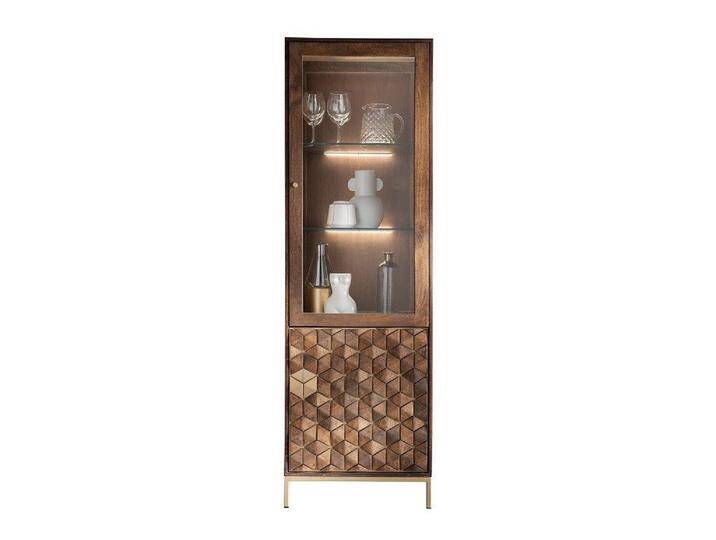 Main Möbel Vitrine Assuan 63x198cm Mango & Metall goldfarbig, braun Main Möbel Vitrine Assuan 63x198cm Mango & Metall goldfarbig, braun von main-möbel
