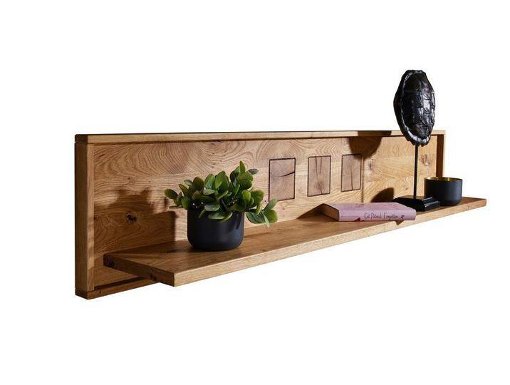 Main Möbel Wandregal Wandregal Wandboard 130cm Wildeiche geölt Danzig von main-möbel
