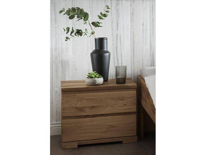 Nachttisch 50x45cm 'Astoria' Wildeiche geölt von main-möbel