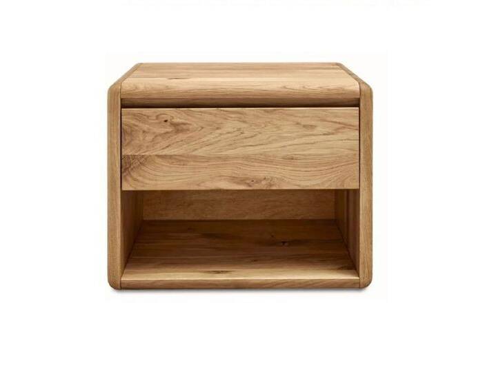 Nachttisch 55x45cm 'Camano' Wildeiche geölt von main-möbel