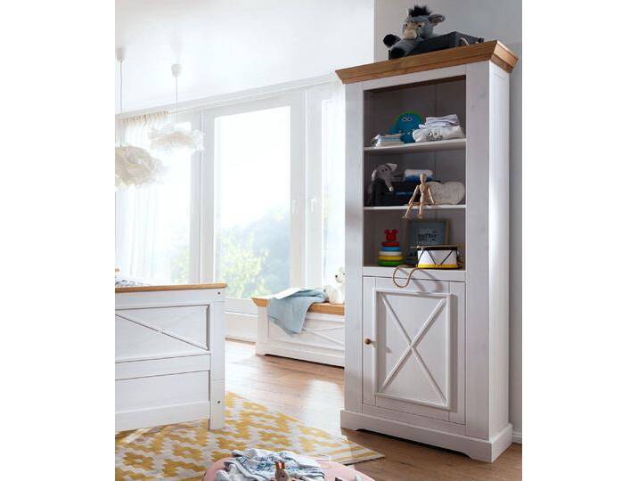 Standregal 78x200cm 'Genf' Kiefer massiv KI-0065 von main-möbel