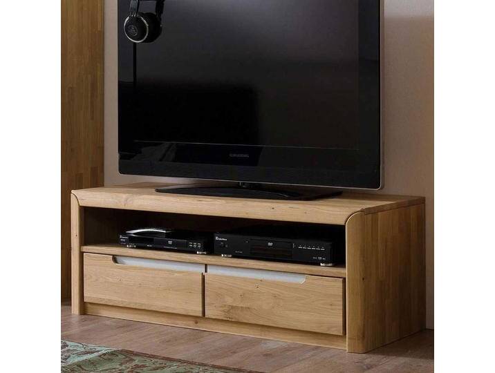 TV Board 114x43cm 'Odessa' Wildeiche massiv von main-möbel