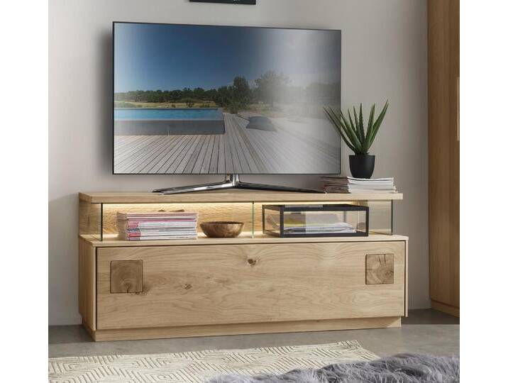 TV Board 130x56cm 'Monza' Wildeiche geölt von main-möbel