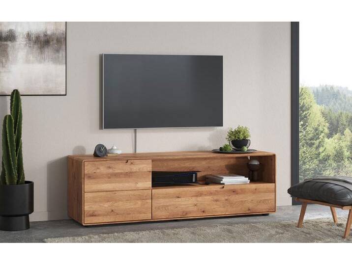 TV Board 149x47cm 'Kent' Wildeiche massiv von main-möbel