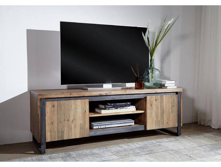 TV Board 150cm 'Genua' Akazie gebürstet von main-möbel