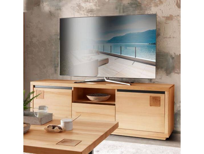 TV Board 170x56cm 'Bergamo' Kernbuche geölt WZ-0159 von main-möbel