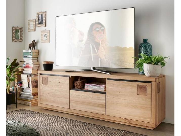 TV Board 170x56cm 'Bergamo' Wildeiche geölt WZ-0159 TV Board 170x56cm 'Bergamo' Wildeiche geölt WZ-0159 von main-möbel