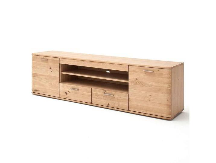 TV Board 200x58cm 'Bali' Eiche Bianco teilmassiv von main-möbel