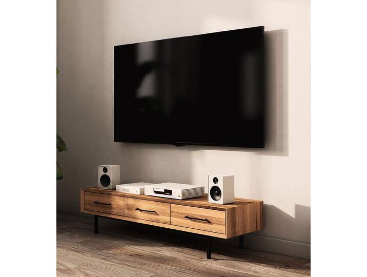 TV-Element 144cm 'Trient' Wildeiche massiv TV-Element 144cm 'Trient' Wildeiche massiv von main-möbel