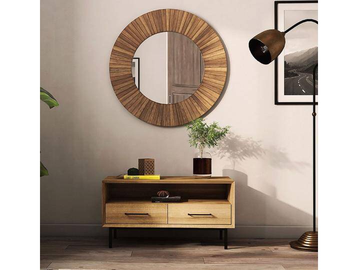 TV-Element 97cm 'Trient' Wildeiche massiv von main-möbel
